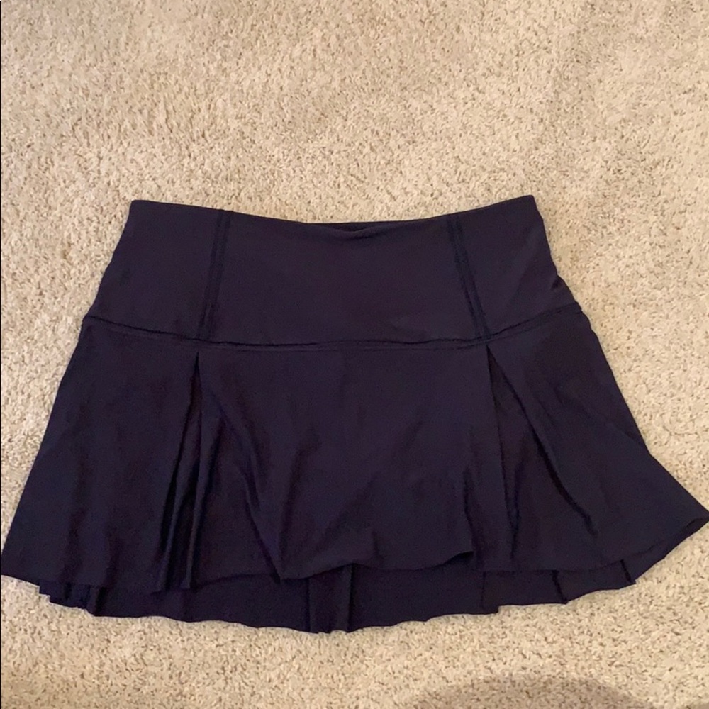 Navy Lululemon skirt